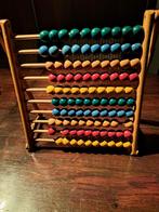 Groot houten telraam  goede staat. Decoratief en educatief., Ophalen, Zo goed als nieuw