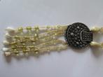 ketting, Handtassen en Accessoires, Kettingen, Ophalen of Verzenden, Zo goed als nieuw, Beige