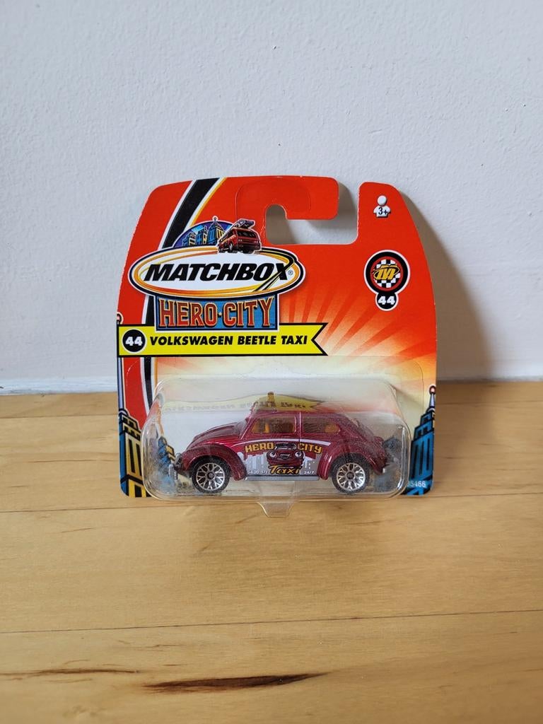 Matchbox Volkswagen Beetle Taxi, Hobby en Vrije tijd, Modelauto's | Overige schalen, Nieuw, Auto, Ophalen of Verzenden