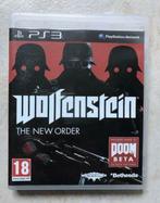 PS3 Wolfenstein: The New Order, Games en Spelcomputers, Games | Sony PlayStation 3, Ophalen of Verzenden, Zo goed als nieuw, Shooter