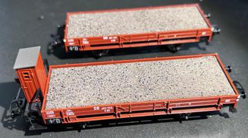 3241. DRG H0 Märklin platte wagenset. beschikbaar voor biedingen