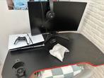 Ps5 digital 2 controllers + setup msi monitor/headset/bureau, Games en Spelcomputers, Ophalen, Zo goed als nieuw