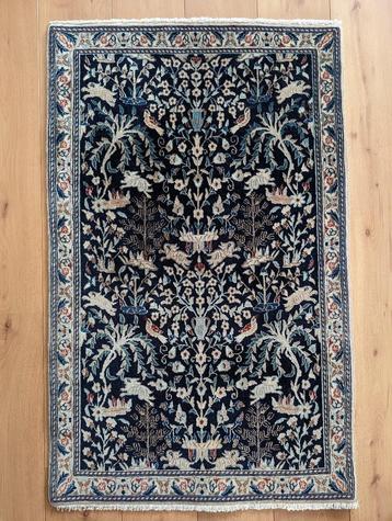 Perzisch tafel tapijt 132x76cm Afm.