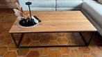 Salontafel industrieel eik massief, Huis en Inrichting, Ophalen, Zo goed als nieuw