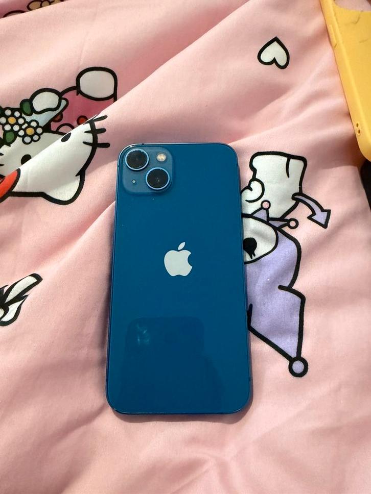 iphone 13 blauw, Télécoms, Téléphonie mobile | Housses, Coques & Façades | Apple iPhone, Utilisé, iPhone 13, Enlèvement