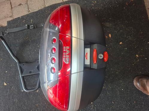 Givi topkoffer en rekje yamaha fjr 1300, Motoren, Accessoires | Koffers en Tassen, Zo goed als nieuw, Ophalen
