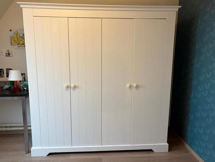 Armoire 4 portes Bopita, Maison & Meubles, Armoires | Penderies & Garde-robes, Comme neuf, 200 cm ou plus, 200 cm ou plus, 50 à 75 cm
