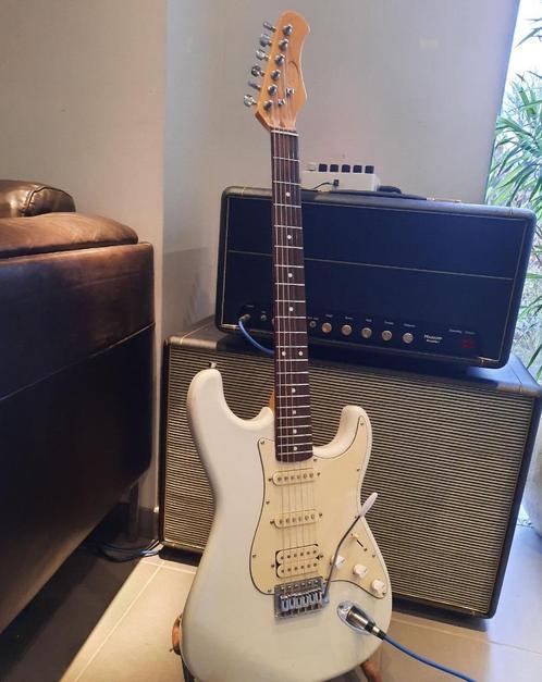 Stagg Fat Stratocaster, Muziek en Instrumenten, Snaarinstrumenten | Gitaren | Elektrisch, Gebruikt, Solid body, Overige merken