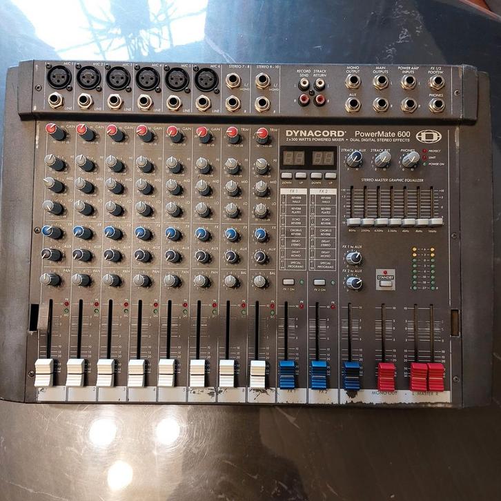 Dynacord powermate 600, Muziek en Instrumenten, Mengpanelen, Ophalen