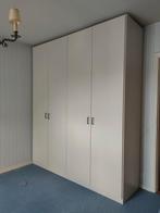 Moderne witte kleerkast, Huis en Inrichting, Kasten | Kleerkasten, 200 cm of meer, Kunststof, Met hangruimte, Modern