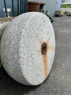 Unieke zware granietsteen molensteen !, Jardin & Terrasse, Pièces d'eau & Fontaines, Comme neuf, Granit, Autres types, Enlèvement