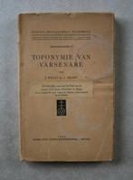 Heemkunde: Toponymie van Varsenare., Boeken, Ophalen of Verzenden, Pollet en Helsen, 20e eeuw of later, Gelezen
