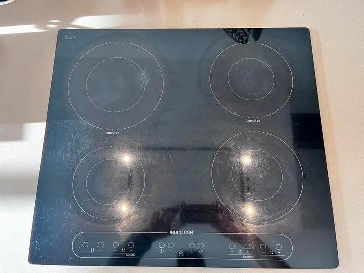 Whirlpool inductiekookplaat 4 vuren– goed werkend, Elektronische apparatuur, Kookplaten, Zo goed als nieuw, Inbouw, Inductie, 4 kookzones