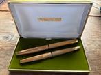 WATERMAN VINTAGE STYLOS PLUME ET BILLE PLAQUÉ OR IMPECCABLE, Collections, Stylos, Enlèvement ou Envoi, Avec boîte, Stylo, Comme neuf