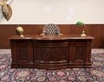 Klassiek Antiek Italiaans Bureau met Achterschot, Ophalen of Verzenden