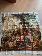 Zijden sjaal Ani Rattaq 97x97 cm De Narrenhandel, Kleding | Dames, Mutsen, Sjaals en Handschoenen, Ophalen of Verzenden, Nieuw