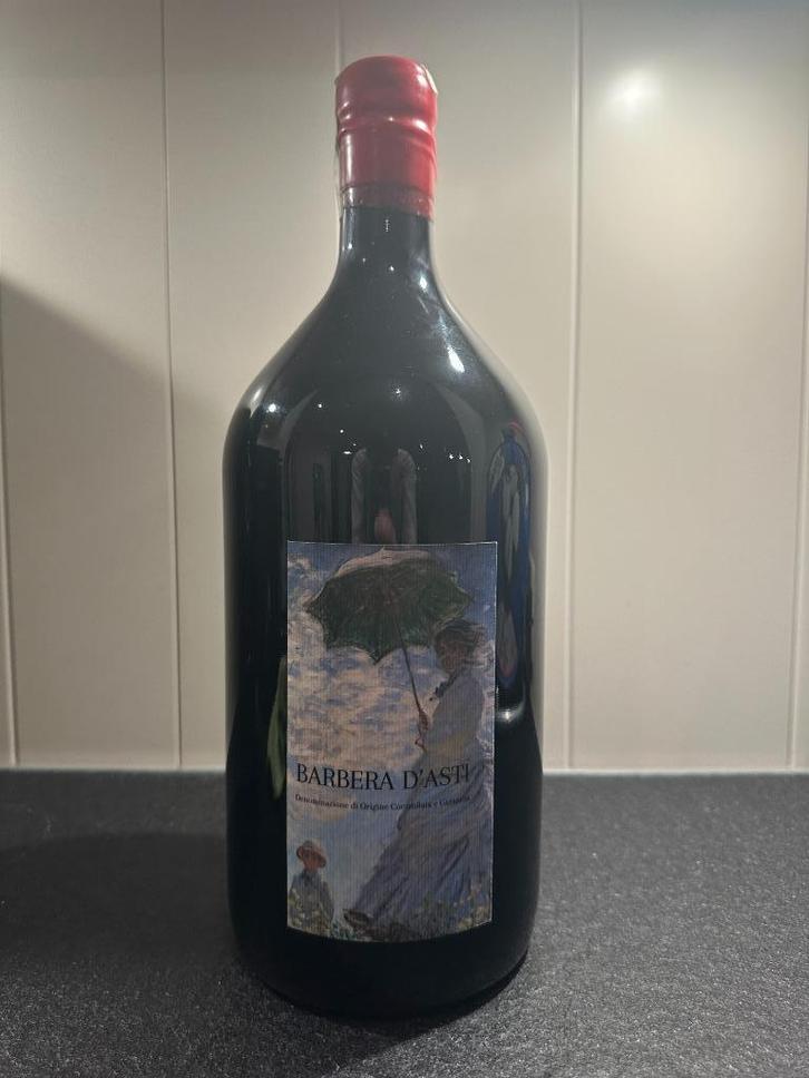 3L-Jeroboam - La Trava - Barbera D'Asti - 2020, Verzamelen, Wijnen, Nieuw, Rode wijn, Italië, Vol, Ophalen