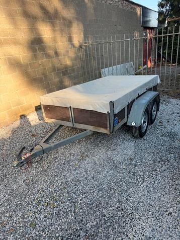 Aanhangwagen dubbelas 750 kg, Enlèvement