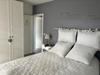 Compleet bed voor 2 personen 140 x 190 met 4 bedlades, Huis en Inrichting, Comtemporain, Ophalen of Verzenden, 140 cm, Wit