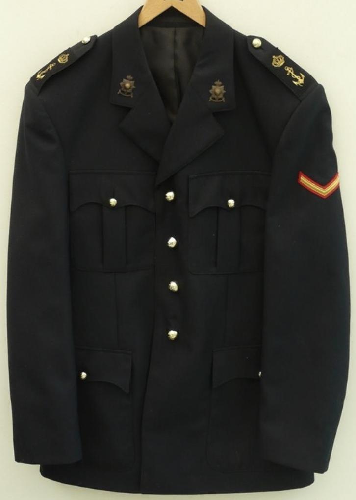 Uniform Blauwe DT, Korps Mariniers, KM, Maat: 47-44, 2009., Verzamelen, Militaria | Algemeen, Marine, Kleding of Schoenen, Ophalen of Verzenden