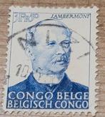 Oude postzegel: Belgisch-Congo - Lambermont, Postzegels en Munten, Postzegels | Europa | België, Met stempel, Frankeerzegel, Ophalen of Verzenden