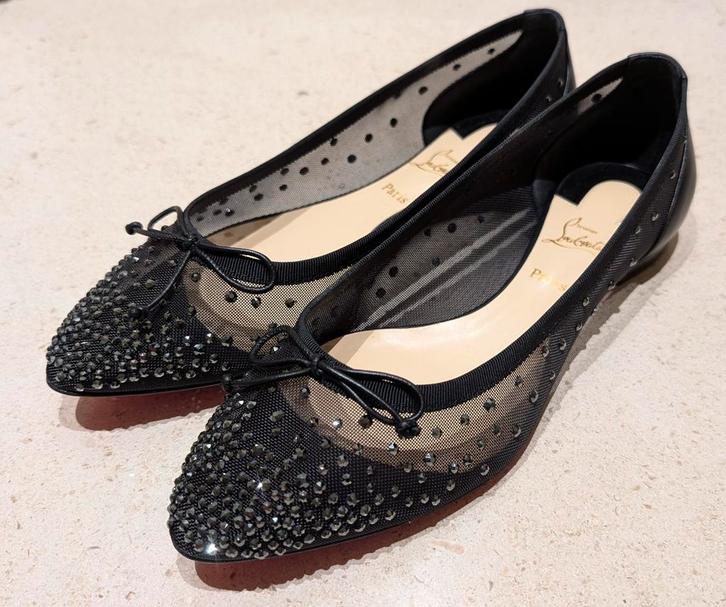 Ballerina's van Christian Louboutin, Kleding | Dames, Schoenen, Nieuw, Ballerina's, Ophalen of Verzenden