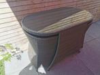 Table d'extérieur, Tuin en Terras, Tuintafels, Ophalen, Gebruikt, Ovaal, Overige materialen