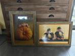 2 kaders puzzel Anne geddes, Huis en Inrichting, Ophalen, Zo goed als nieuw