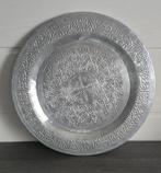 Kerstdecoratie : zilverkleurige schaal voor decoratie, Ophalen of Verzenden, Nieuw