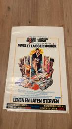 James bond roger moore originele film cinema affiche, Verzamelen, Posters, Ophalen of Verzenden, Gebruikt