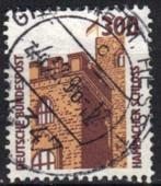 Duitsland Bundespost 1988 - Yvert 1180 - Curiositeiten (ST), Affranchi, Envoi