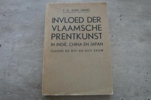 INVLOED DER VLAAMSCHE PRENTKUNST, Livres, Art & Culture | Arts plastiques, Utilisé, Enlèvement ou Envoi