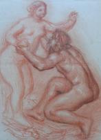 AUGUSTE RENOIR / DE RHONE & DE SEINE / KLEURLITHO / 53x41cm, Antiek en Kunst, Ophalen of Verzenden