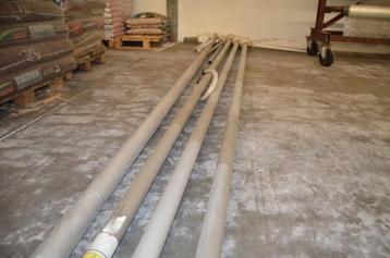 Aluminium vlaggenmast 6 meter lang beschikbaar voor biedingen