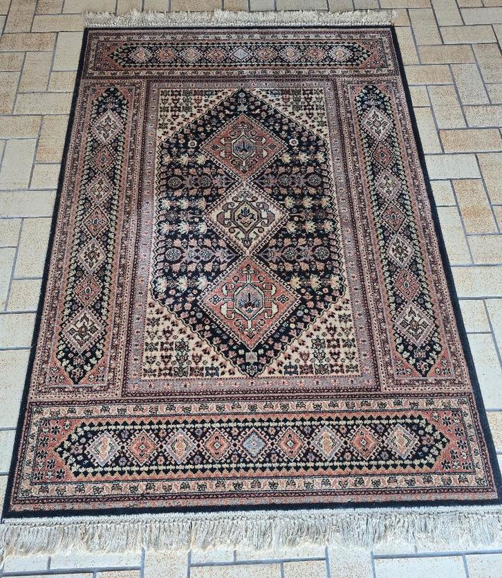 Vintage Super Keshan-tapijt  200 x 142 cm, Maison & Meubles, Ameublement | Tapis & Moquettes, Utilisé, 100 à 150 cm, 150 à 200 cm