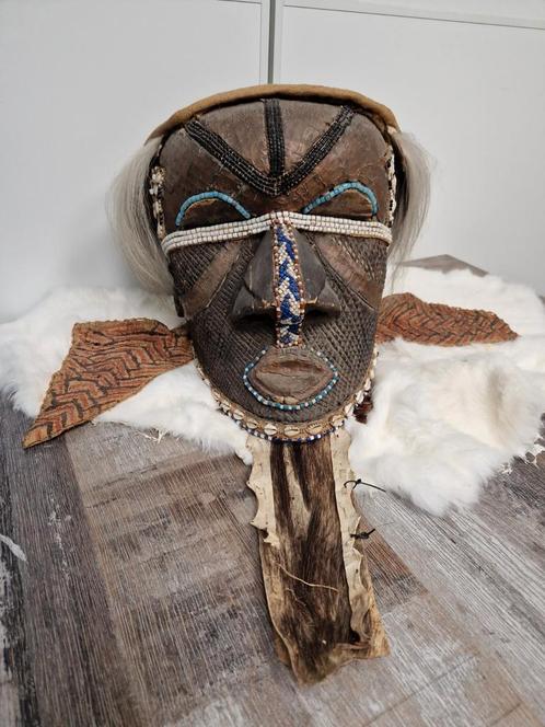 Bwoom masker ca 1950, Antiquités & Art, Art | Art non-occidental, Enlèvement ou Envoi