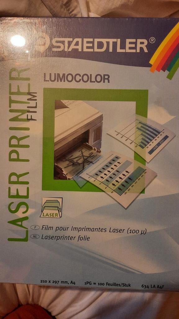 Film pour imprimantes laser, Computers en Software, Printerbenodigdheden, Nieuw, Ophalen