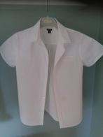 Kiabi wit shirt met korte mouwen 12 jaar, Overhemd of Blouse, Zo goed als nieuw, Jongen, Ophalen