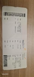 Vliegtuigticket Ferreira Carras / rode duivels  / red devils, Tickets en Kaartjes