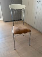 Stoelen, Huis en Inrichting, Stoelen, Ophalen, Gebruikt, Bruin, Metaal