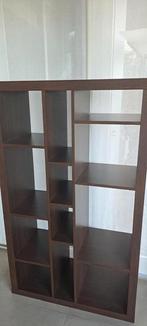 ikea vakjes kast. Notenlaar motief. Donker briin, Ophalen of Verzenden, Gebruikt