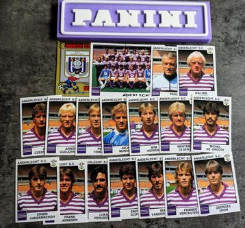 PANINI FOOTBALL 85 ANDERLECHT SP. 19 STICKERS 1985 beschikbaar voor biedingen