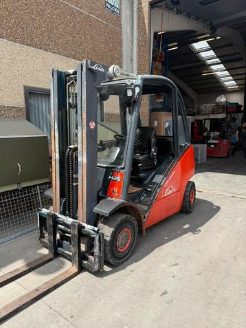 Linde diesel heftruck 2,5 ton teiplex mast + side shift  beschikbaar voor biedingen