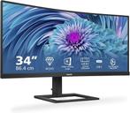 Philips 346E2CUAE 34 Pouces ultrawide 2K 100Hz incurvé, Computers en Software, Monitoren, Ophalen, Ultrawide, VA, Zo goed als nieuw