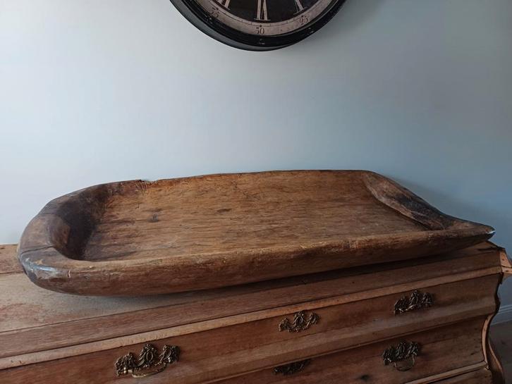 SUPER GROTE MASSIEVE TROG/SCHAAL //HOFZZSTIJL, Antiek en Kunst, Antiek | Schalen, Ophalen