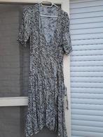 Overslagjurk tijgerprint, Kleding | Dames, Jurken, Ophalen of Verzenden, Zo goed als nieuw, Wit
