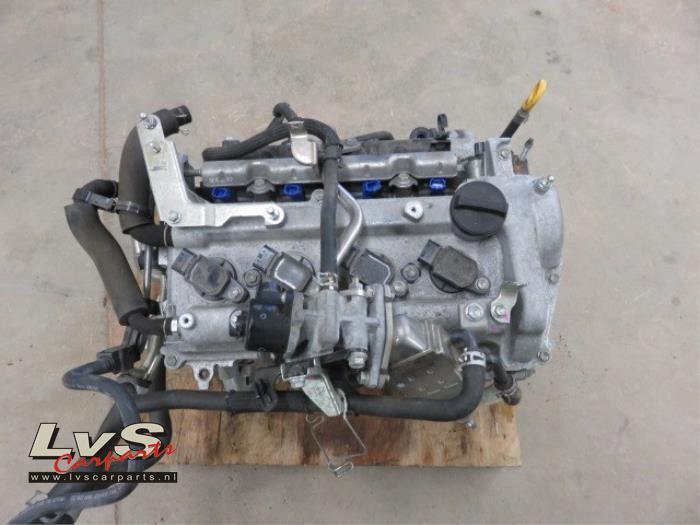 Motor van een Toyota Yaris, Auto-onderdelen, Motor en Toebehoren, Toyota, Gebruikt, 3 maanden garantie, Ophalen of Verzenden