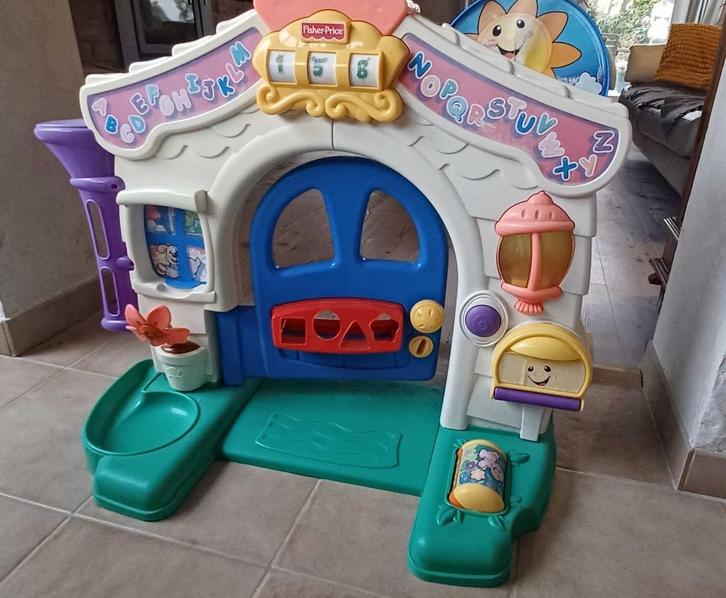 activity deur, Kinderen en Baby's, Speelgoed | Fisher-Price, Gebruikt, Overige typen, Met licht, Met geluid, Ophalen