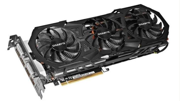 Carte Gigabyte GeForce GTX 980 Windforce 3, 4 GO GDDR5, Computers en Software, Videokaarten, Zo goed als nieuw, Nvidia, PCI-Express 4.0