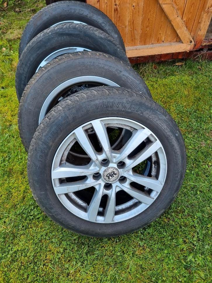 Winterbanden in zeer goede staat, Auto-onderdelen, Banden en Velgen, Banden en Velgen, Winterbanden, 15 inch, 185 mm, Personenwagen